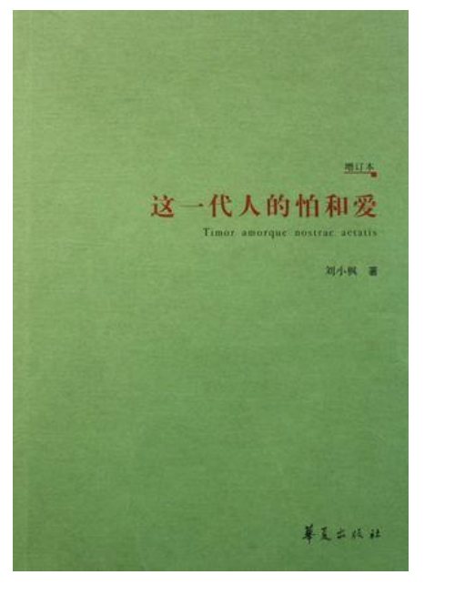 这一代人的怕和爱 封面