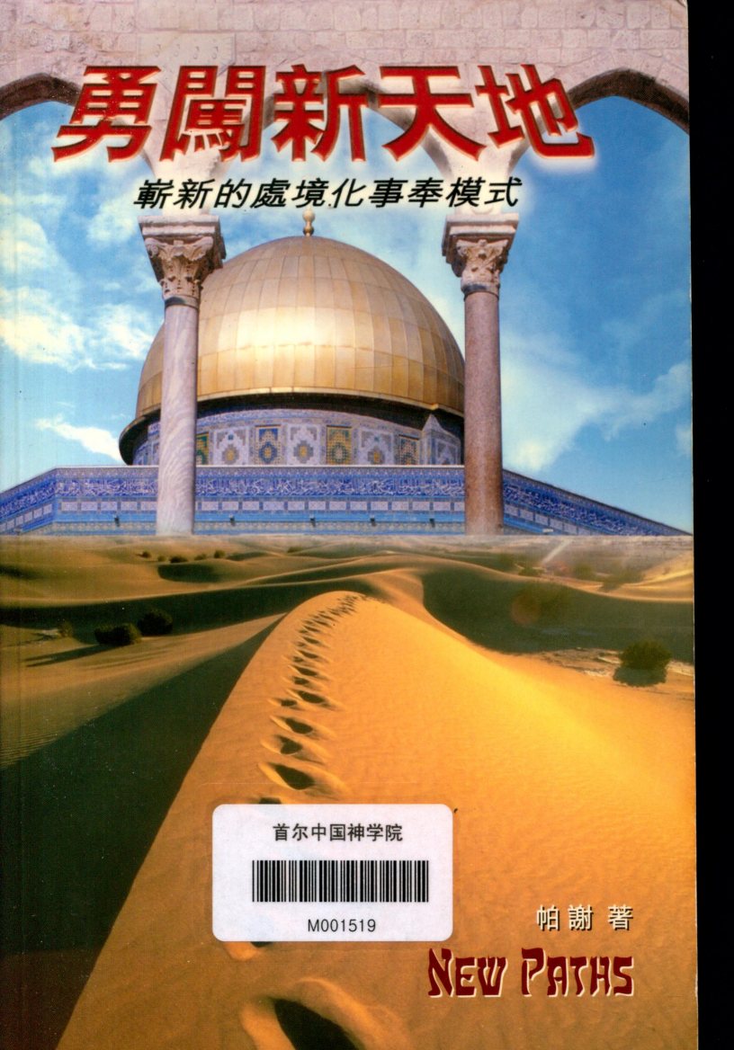 勇闯新天地：暂新的处境化事奉模式 封面